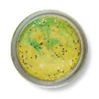 028632067758 - PowerBait med glimmer - LIME TWIST (grøn / gul)