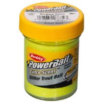 028632078723 - PowerBait med glimmer - SUNSHINE YELLOW ekstra scent