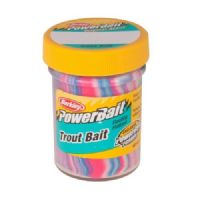 028632094556 - PowerBait med glimmer - CAPTAIN AMERICA (rød / hvid / blå) ekstra scent