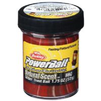 028632306680 - PowerBait uden glimmer - BARBECUE (rosarødt som kød)