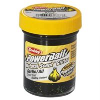 028632687888 - PowerBait med glimmer - BLACK med hvidløg