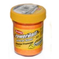 028632725337 - PowerBait med glimmer - FLOURESENT ORANGE med ost