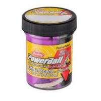 028632927236 - PowerBait uden glimmer - TEQUILA SUNRISE (lilla / sort) med hvidløg + orm