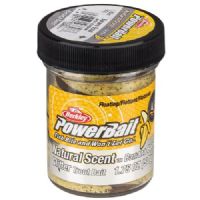 028632933077 - PowerBait med glimmer - BANANA BOOST (gul / brun)