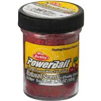 028632960493 - PowerBait med glimmer - CHUNKY CHERRY