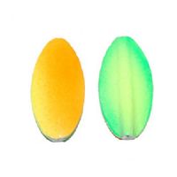 12708 - Trutta Flex Mini - 4 gram - Melon (Grøn/Gul / Orange/Gul) - En nyhed indenfor individuel designet UL fiskegrej. Trutta Flex har den perfekte gang i vandet. Trutta Flex er totalt uimodståelig for de kendte sportsfisk som f.eks. regnbueørred. guldørred. Tigerørred. laks og havørred.<BR>Suveræn til Put & Take.