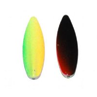 18509 - Trutta Flex - 6 gram - Dæmonen (Grøn/Gul/Orange / Sort/Rød) - En nyhed. <BR>Trutta Flex har den perfekte gang i vandet. Trutta Flex er totalt uimodståelig for de kendte sportsfisk som f.eks. regnbueørred. guldørred. Tigerørred. laks og havørred.<BR>Suveræn til Put & Take.