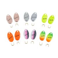 4005652111612 - Micro Spinner blade s&aelig;t med 12stk. - Farve:Ass.mix - 001 6032 610<br>12 micro spinner blades (6 colours, 2 of each), including 12 bails.