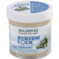 4005652169750 - System Lock ready-made dough - Vægt:100g. - Farve:Sand - Baittype:Synkende - Smag/duft:Carp/Tench - Vanilla - 001 8479 000<br>Very catchy ready-made paste prepared according to proven recipes. The dough is enriched with lots of amino acids and intense, natural flavors. Despite its flexibility the dough adheres very well on the hook.