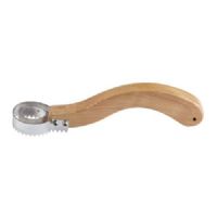 4005652179841 - Ergonomisk skælfjerner - Længde:19cm. - 001 8487 002<br>With prongs in two rows. With wooden handle.