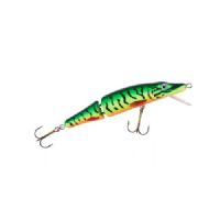 4005652197005 - MK Adventure, 2-delt - 130mm. - Vægt:21g. - Farve:Fire Pike - arbejdsdybde200cm - Baittype:Flydende - 001 3401 213<br>Its field of operation – both by rivers and lakes – is wherever huge casting distances are not required. Movements in the rear part of the hardbait are particularly agile. Pike are attracted by the swivels at the rear and can attack the calm top section all the more purposefully. The best way to windin with this version is to keep it even with only slight acceleration phases. The hardbait can be guided tantalisingly slowly and is therefore also good for trolling. Type: floating, diving depth: 1.50 - 2.00m.