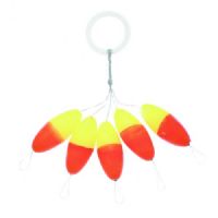 4005652203485 - Trout Attack, pilotkugler - 35mm. - Variant:Oval - 001 5883 225<br>Can be pulled onto the line and fixed like a stopper.