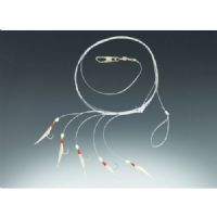 4005652242736 - Edition Sea, sildeforfang - Længde:150cm. - Farve:Fluo. - 001 4792 095<br>Edition Sea Herring Fluo Herring Rig 0.40/0.30mm 150cm 5x6