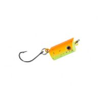 4005652834344 - Trout Attack Pellet wobbler - 1.5mm. - Vægt:4g. - Farve:Orange/gul glitter - 001 6084 002<br>Imitates perfectly a sinking pellet. It works best when a swarm of fish has been spotted. The hard bait is then cast above the fish and plunked into the swarm. A real winner! Sinking!