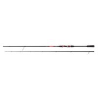 4005652848297 - Shirasu IM-8 Pike H, geddestang - Længde:270cm. - Vægt:230g. - Kastevægt 30-84gram. - 001 1238 270<br>Shirasu IM-8...the next generation! Finally it is here, the 2nd generation of our already legendary Shirasu IM-8 predator rods. All blanks have been redesigned – and besides some tried and tested rod types, there are also lots of new rods. The spinning rods have modern Fast Taper actions – in other words fast tip actions. The screw reel seat has openings on the side, so you can put your finger on the blank there and be guaranteed to notice every tock and tug. In the lower part, the blanks are wrapped with high-quality carbon tape. Our proven PRO GUIDE CONCEPT ring system is also used in this series – ensuring an optimum bending curve during the drill. For an easier overview, the action of the rod is also shown as an abbreviation on the blank next to the casting weight (e.g. UL for Ultra Light). 

Features: IM-8 carbon fibre with carbon tape, Precision Nylon-/Stainless Steel reel seats with side openings, Ergonomic handles made of Duplon, Titanium SIC guides, PRO GUIDE CONCEPT, Hook holder. 

Thanks to the hard backbone, this great rod easily handles large lures and big pikes! Their area of application are large wobblers and shads up to approx. 20cm.