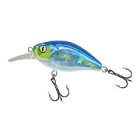 4005652852041 - Shirasu Crank Bait SR wobler - 35mm. - Vægt:3g. - Farve:Minnow - arbejdsdybde30cm - Baittype:Crank Bait - 001 3345 002<br>Absolute top-class hardbait: Developed by our Shirasu Pro Staff team, produced in the EU! The hardbait features the highest quality workmanship and technical sophistication, including TSS (Twin Top Water System) or Cast & Balance systems. The true value of a high-quality hardbait, however, only becomes apparent when you look at its performance, which ultimately decides whether it is a success or a failure. Each type of hardbait in the Shirasu series has its own individual features, precisely matched to the type of guide and the expected target fish. The Twitch hardbait, for example, swings out sideways (Walk the Dog), the Asp hardbait vibrates at a high frequency and the Deep Diver is aggressive. Our Pro Staffers have spent countless
hours and tests on the water optimising these features. Each individual hardbait is put through a test basin at the manufacturer’s before delivery. This means that you can be 100% sure that only perfectly running hardbaits leave the production.
All plugs are lead-free and fitted with steel balls. Caution: extremely sharp trebles! 

Our Crank Bait perfectly imitates a feeder fish. It imitates the movement, water displacement and, with the aid of the steel balls, also the sounds. It is easily reeled in slowly and evenly and is perfect for fishing a spot. If there is a lull in biting, however, it can also be quickly retracted in order to provoke reaction bites. It is available as shallow and deep bait in 2 sizes. One of the best hard baits for perch. Tip: If there is little growth on the water bed, you can deliberately let the deep-water runner down to stir up sand and attract the attention of predators. Diving depth 3.5cm: 0.3m, 4.5cm: 0.5m.