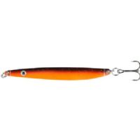 4005652855592 - Colonel Z hav&oslash;rred spoon, UV - 9mm. - Vægt:18g. - Farve:Orange/sort - 001 3367 018<br>Excellent seatrout lures made of zinc-alloy in attractive colours. Needle-sharp treble hooks with double split ring minimises the drop-out rate.