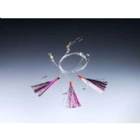 4005652855783 - Edition Sea, makrelforfang - Længde:180cm. - Farve:Pink - 001 4737 002<br>Mackerel leader pink, 1.80m, 0.40/0.60 fletline, hook size 1