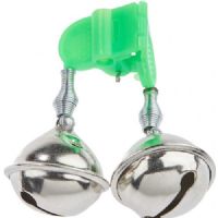 4005652856568 - Stangspids klemme med dobbelt klokke, plastik - 001 1983 103<br>Double rod bell. Perfect for attaching on the rod tip.