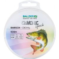 4005652857657 - Camtec Speci monofil line - Rullekapacitet:500M. - Brudstyrke:5.7kg. - Farve:Lysbrun - Variant:Perch - 001 2179 025<br>Camtec Speci Line: The newly launched Camtec Speci lines with new attractive spools and new target fishes/types of fishing such as perch and feeder.