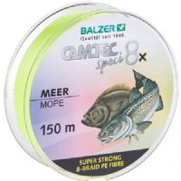 4005652859637 - Camtec Speci 8x fletline - Rullekapacitet:150M. - 0.21mm - Brudstyrke:14kg. - Farve:Gul - Variant:Sea - 001 2079 021<br>Speci 8x: our new line with 8-fold braiding and a sensational price/performance ratio!
Our Speci line is now also available as an 8-fold high-performance line which is in terms of colors and diameter precisely tailored to the respective target fish or fishing method. 
The lines are made of 100% PE fibers! 

Features: 8-fold braiding. Round braiding. 100% PE fibre. High load-bearing capacities. Soft surface. High abrasion resistance. Extremely little stretching. UV protected.
