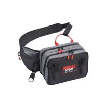 4005652860145 - Shirasu Street skuldertaske, Sling bag - 001 1936 012<br>Shirasu Street Sling Bag/Shoulder Bag: Extremely comfortable shoulder bag with back padding for the active angler. The bag can be opened like a laptop bag. Thanks to the attached tabs, the two compartments remain in a horizontal position. The two boxes are secured with Velcro tape to prevent them from falling out unintentionally. Inside and outside there are additional compartments for accessories and mobile phone. Thanks to the 2 pliers holders you always have pliers and scissors at hand. A special highlight is the integrated rod and bottle holder. In order to have both hands free, the rod is simply latched into the holder. Optionally, you can also attach a bottle. Material PVC.
