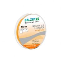 4005652860282 - Iron Line 8 fletline - Rullekapacitet:150M. - Brudstyrke:10.7kg. - Farve:Orange - 001 2647 014<br>Balzer’s Ironline 8 boasts an eightfold braided high-performance line with an excellent load-bearing capacity. The line is impressive thanks to a soft. yet abrasion-resistant surface that enables the line to slide silently through the guides and which facilitates enormous casting distances. Thanks to the fact that it hardly stretches at all. you have direct contact to both bait and fish. In the Ironline 8 series you can find the right line for all types of fishing; what’s more at fantastic prices! 

Features: 8-fold braiding. round braiding. 100% PE fibre. high load-bearing capacities. very soft surface. high abrasion resistance. extremely little stretching. UV protected. 

Iron Line Spin orange: Excellent for fishing with soft lures thanks to its good visibility.