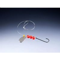 4005652862750 - Edition Sea, fladfiskeforfang - Længde:35cm. - Farve:R&oslash;d - 001 4727 004<br>Exactly matching rigs for our flatfish spoons.