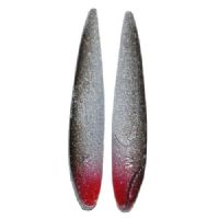 747191900015 - Salmo Trutta - 9 gram - Sort/Sølv
<BR>
Den har en vuggende og roterende aktion i vandet. som er ekstrem tiltrækkende for de øvede rovfisk som laks og havørred m.v.