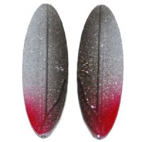 747191904518 - Trutta Skurken - 7 gram - Sort/Sølv<BR>
Den har en vuggende aktion med tung ende som er dybdegående i vandet og fiskes bedst langsomt. Denne agn er sublim til sø, i åen og på kysten.