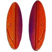 747191904587 - Trutta Skurken - 7 gram - Orange/Lilla
<BR>
Den har en vuggende aktion med tung ende som er dybdegående i vandet og fiskes bedst langsomt. Denne agn er sublim til sø, i åen og på kysten.