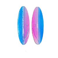 747191904594 - Trutta Skurken - 7 gram - Blå/Pink
<BR>
Den har en vuggende aktion med tung ende som er dybdegående i vandet og fiskes bedst langsomt. Denne agn er sublim til sø, i åen og på kysten.