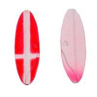 747191904709 - Trutta Skurken - 7 gram - 
Patrioten (Kors i rød/hvid / Hvid m/rød røv)
<BR>
Den har en vuggende aktion med tung ende som er dybdegående i vandet og fiskes bedst langsomt. Dette agn i god i sø, å og på kysten.