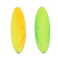 747191904778 - Trutta Skurken - 7 gram - 
Melon (Grøn/Gul / Orange/Gul)
<BR>
Den har en vuggende aktion med tung ende som er dybdegående i vandet og fiskes bedst langsomt. Dette agn i god i sø, å og på kysten.