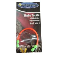 747191910021 - Waterstar Slæbe tackle i 0,6mm line - Længde: 34,5 cm - krog: Str. 1