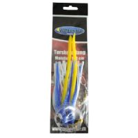 747191910045 - Waterstar Torske forfang i ekstra kraftig 1mm line og 2 Blå sprutter og Gul slage