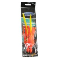 747191910052 - Waterstar Torske forfang i ekstra kraftig 1mm line og 2 Japan Rød sprutter og Gul slage