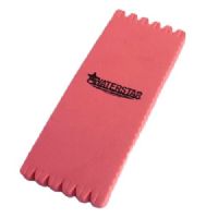 747191998586 - Line Windwe - Rød Skum - Rektangulær 15X6X1 cm - Til opbevaring af forfang/rig