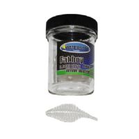 747191999590 - Waterstar - Rubber Baits - Model: Fat Boy junior - 3,5 cm - 10 stk. - Farve: Hvid - Smag: Hvidløg