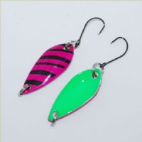 8001801 - Waterstar - Thunder - 2,5 gram - Forside: Lilla med sorte striber - Bagside: Grøn