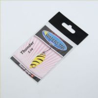 8001802 - Waterstar - Thunder - 2,5 gram - Forside: Gul med sorte striber - Bagside: Lyserød