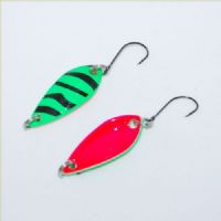 8001803 - Waterstar - Thunder - 2,5 gram - Forside: Grøn med sorte striber - Bagside: Pink