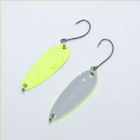 8015201 - Waterstar - Wave - 3,2 gram - Forside: Gul med glimmer - Bagside: Lysegrå