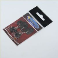 91203 - Flådstopper Gummi/Silicone - Str. M - 48 stk - Kun 1 på hver snor. så det er nemmere at få de sidste over på linen.