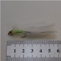 WS6510 - Long Shank - Ch Cat Whisker - Farve: Lysegrøn/Hvid - Str. : 10