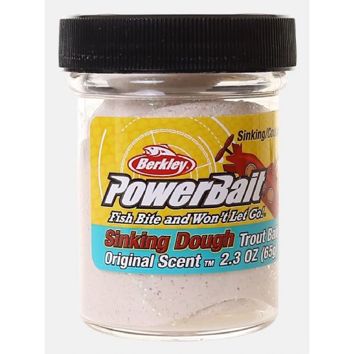 028632933169 - PowerBait med glimmer - SINKING WHITE