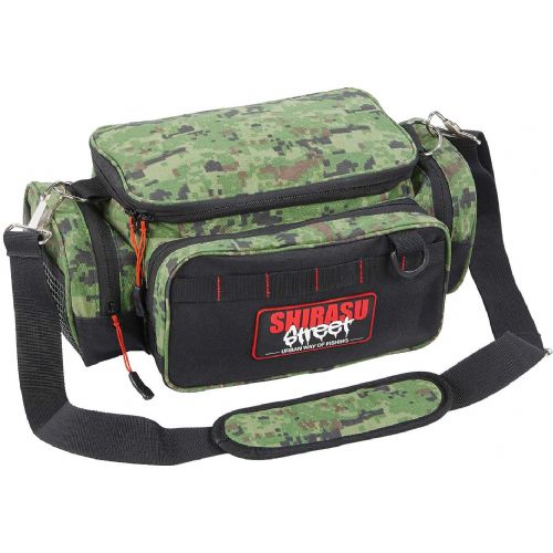 4005652008967 - Shirasu Street Organizer - Camo grejtaske med 2 grejbokse i - Str. S - 119360050