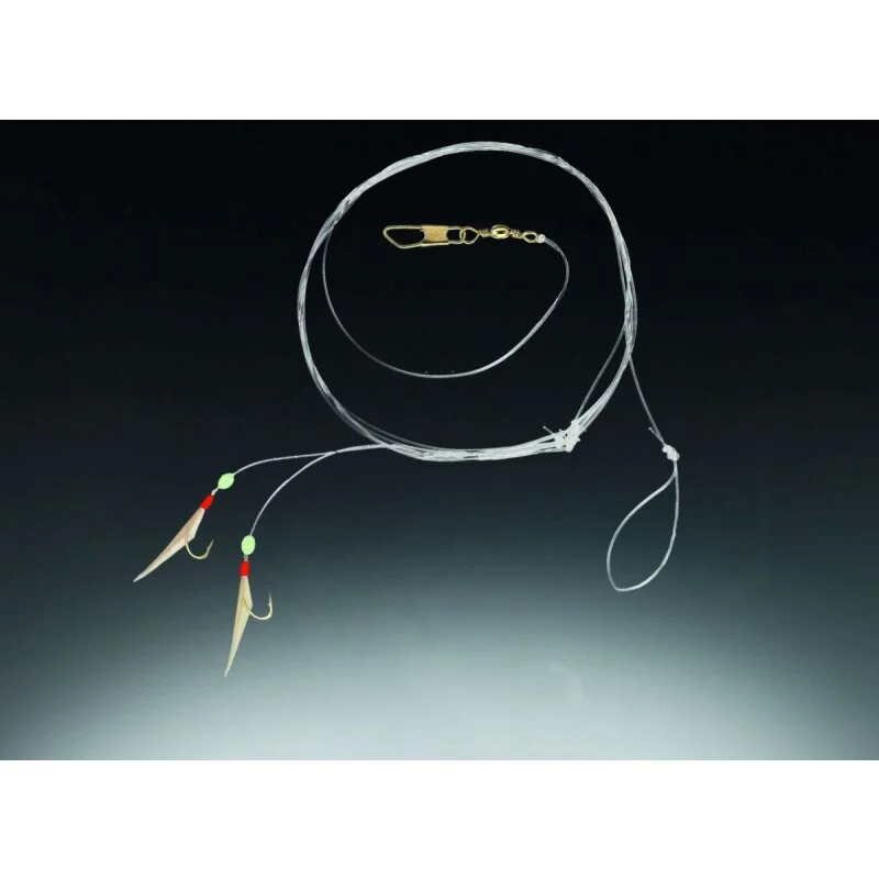 4005652106670 - Edition Sea, micro sildeforfang - Længde:130cm. - Farve:Fish Skin - 001 4792 101<br>Edition Sea Micro Herring System I 0.30/0.35mm 130cm 2x#14