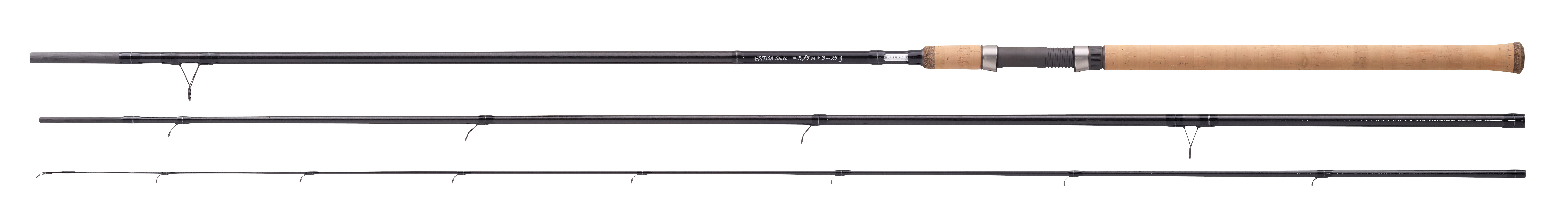 4005652158525 - Edition IM-12 Sbiro bombarda stang - Længde:375cm. - Vægt:185g. - Variant:Sbiro 25 - Kastevægt 3-25gram. - 001 1221 375<br>This small, yet cool, series comprises genuine dream rods, manufactured perfectly right down to the smallest detail. Its basis is the high-performance blanks made from Japanese IM-12 Diamond carbon. The slender ergonomic handles made from finest Portuguese natural cork harmonise perfectly with the unpretentious, elegant blank. It goes without saying that it is equipped with a FUJI screw reel seat and titanium SIC guides*. EQUIPMENT: Japanese IM-12+ Diamond carbon, FUJI reel seat, PRO GUIDE CONCEPT, Portuguese natural cork, Titanium SIC guides* (except fly rod). 

Sensitive, lightweight Sbirolino rod for all fans of put-in rods. Its lightness makes it easy to handle the rod and have fun to fish in a trout lake for hours on end.