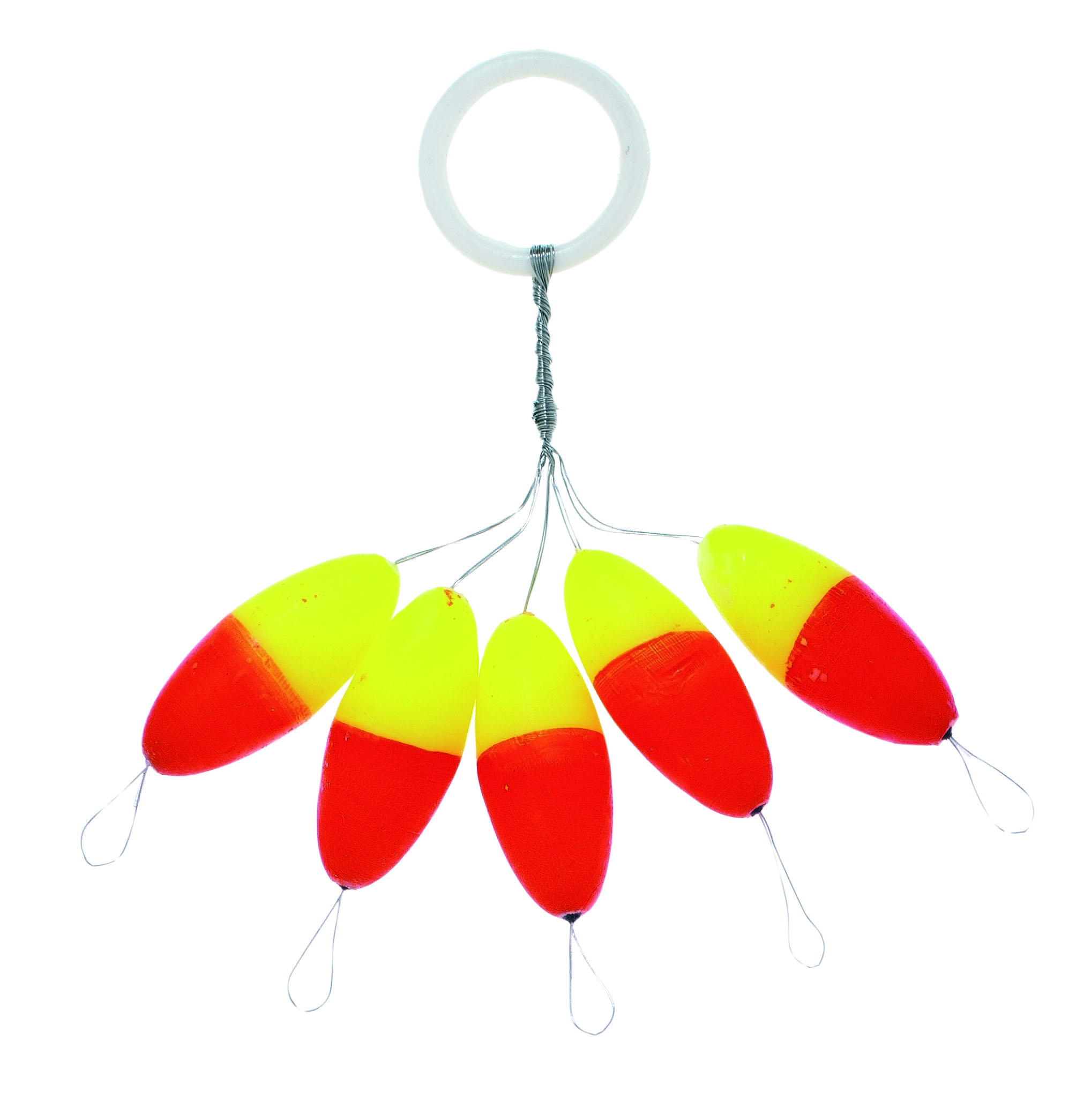 4005652203485 - Trout Attack, pilotkugler - 35mm. - Variant:Oval - 001 5883 225<br>Can be pulled onto the line and fixed like a stopper.